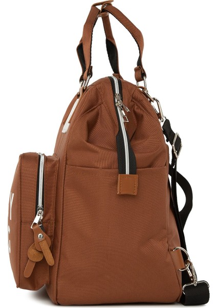 Taba Baby Bag Baskılı Cepli Anne Bebek Bakım Sırt Çantası modelleri