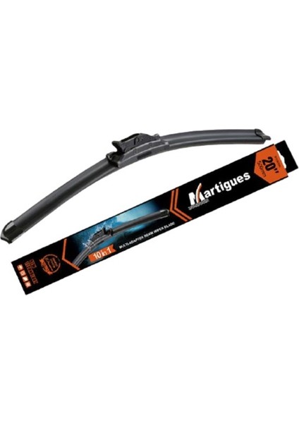 Silecek Süpürgesi Muz 10 Aparatlı 500 mm 20 Inc