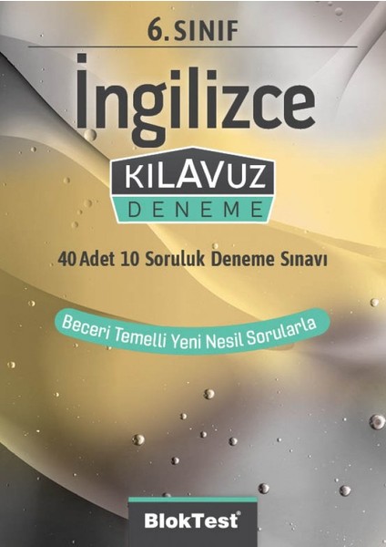 Tudem Yayınları Bloktest 6. Sınıf İngilizce Kılavuz Deneme