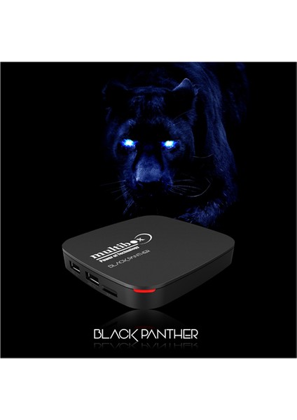 Black Panter 4 GB Ram 32 GB Hafıza Android TV Box