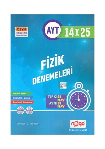 AYT Fizik 14X25 Branş Deneme