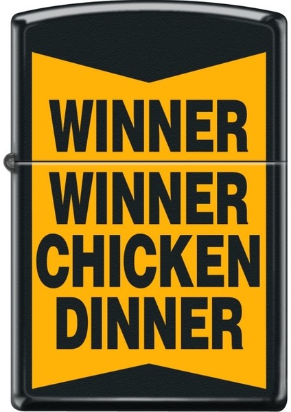 Winner Chicken Dinner Design Çakmak