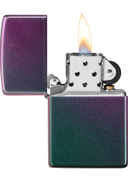 Iridescent Matte Çakmak Taşınabilir Rüzgar Geçirmez Özellikte Çevre Dostu modelleri