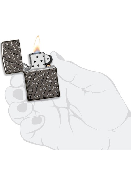 24095 Geometric Weave Design Çakmak indirimleri