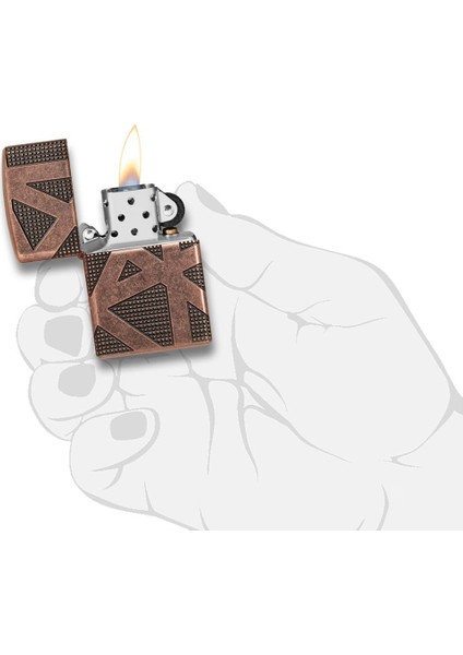 29736 Geometric 360 Design Çakmak