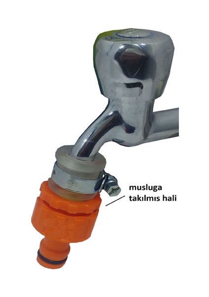 Musluk Hortum Bağlama Aparatı Plastik Metal Kelepçeli CekTeknik modelleri