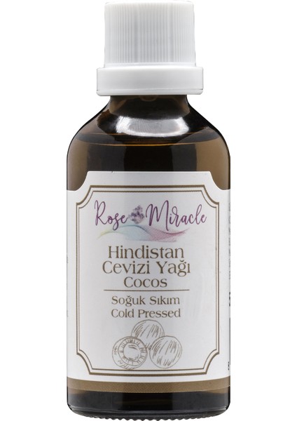 Hindistan Cevizi Yağı 50ml Besleyici Etkili %100 Saf Soğuk Sıkım Organik modelleri