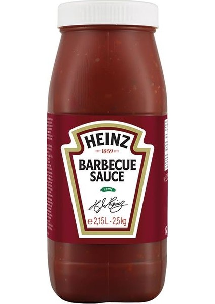 Barbekü Sos Sauce 2,5 kg