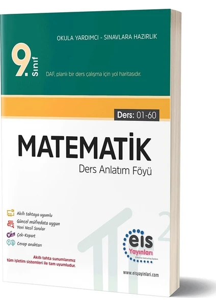 Eis Yayınları 9.Sınıf Matematik Ders Anlatım Föyü