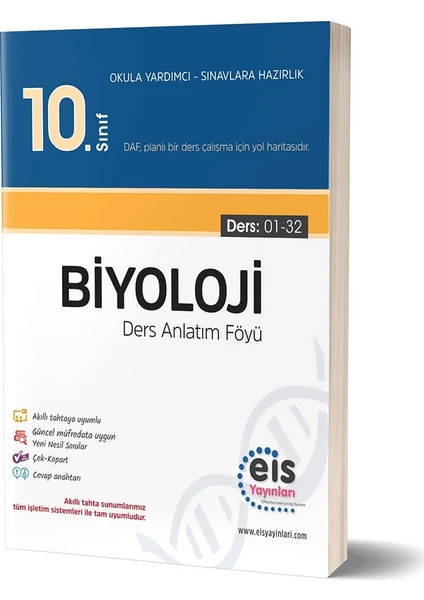 Eis Yayınları 10.Sınıf Biyoloji Ders Anlatım Föyü