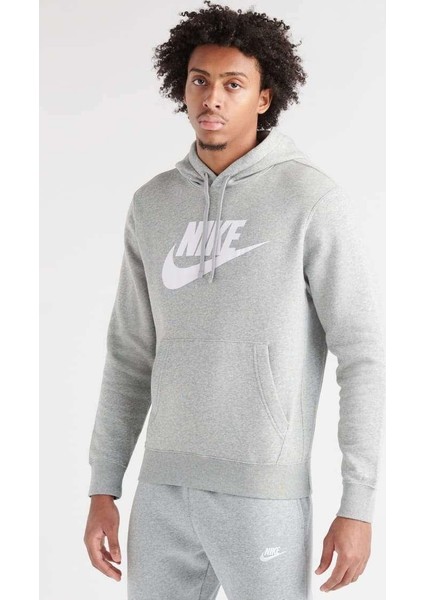 Adidas M Nsw Club Hoodı Po Bb Gx Erkek Sweatshirt