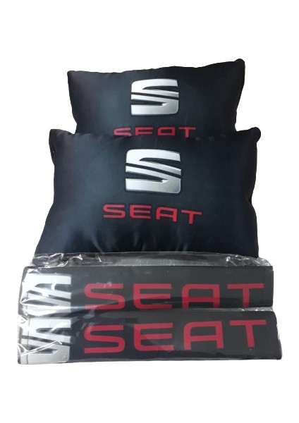 Seat Siyah Boyun Yastığı ve Kemer Konforu