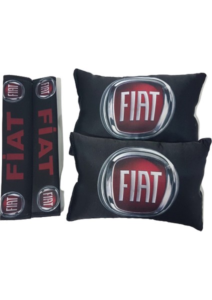 Fiat Siyah Boyun Yastığı ve Kemer Konforu