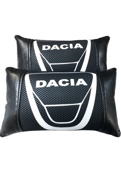 Dacia Siyah Deri Boyun Yastığı