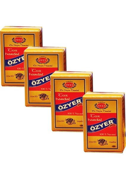 Hardal Tozu 60 gr 4'lü