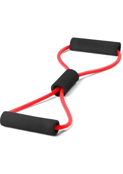 Body Trimmer & Egzersiz Direnç Lastiği Kol Bacak Güçlendir Kırmızı