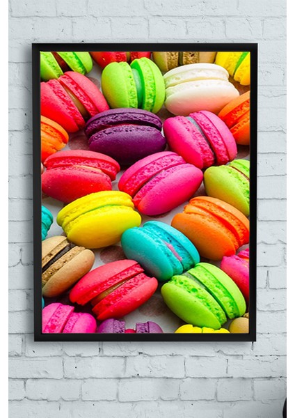 Makaron Mutfak Çerçeveli Tablo 2 21 x 30 cm