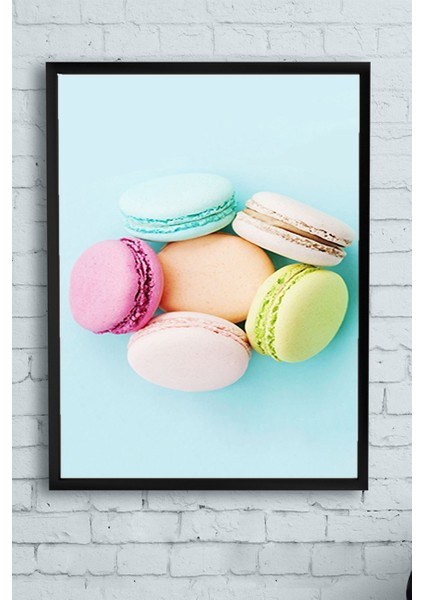 Makaron Mutfak Çerçeveli Tablo 21 x 30 cm