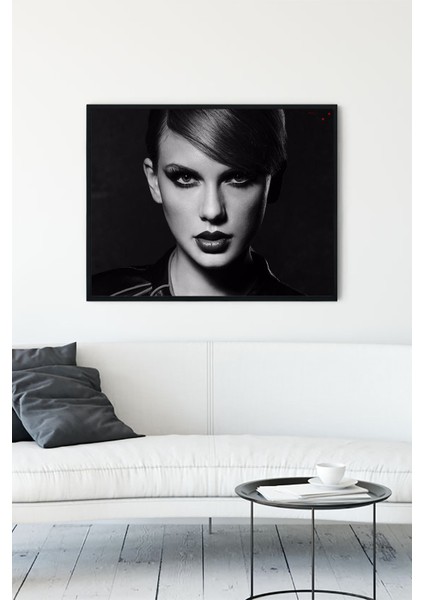 Taylor Swift Çerçeveli Tablo 3 21 x 30 cm