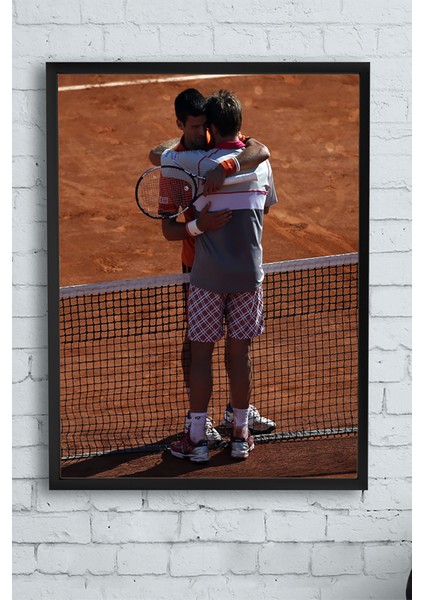 Stanislas Wawrinka Çerçeveli Tablo 2 21 x 30 cm