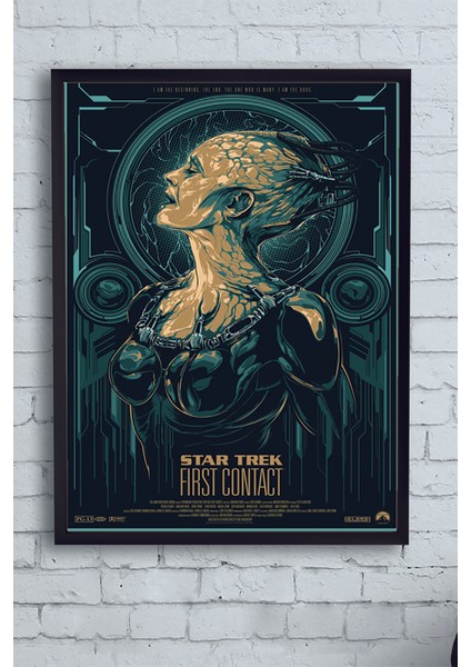 Star Trek Art Sanatsal Çerçeveli Tablo 21 x 30 cm