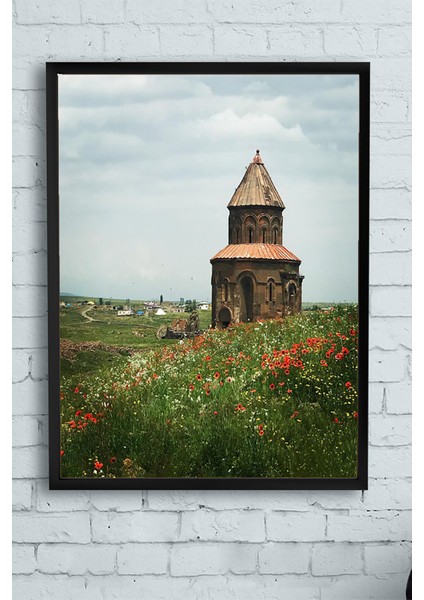 Ani Antik Kenti Manzara Çerçeveli Tablo 21 x 30 cm