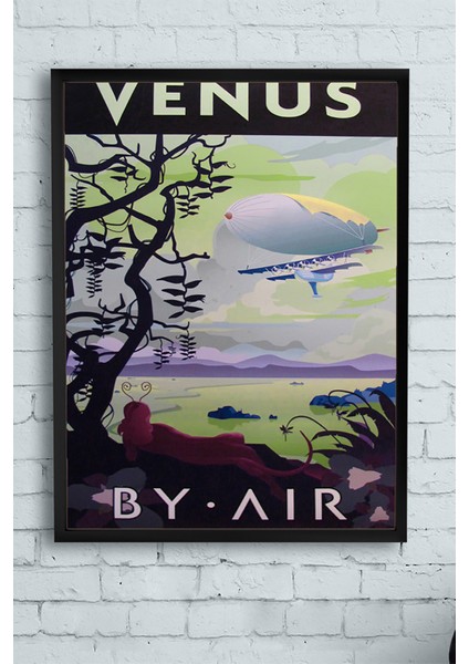 Venus by Air Art Sanatsal Çerçeveli Tablo 21 x 30 cm