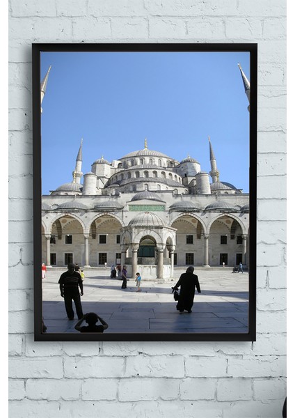 Sultan Ahmet Camii Çerçeveli Tablo 3 50 x 70 cm