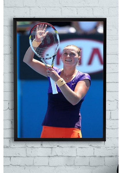 Petra Kvitova Çerçeveli Tablo 2 21 x 30 cm