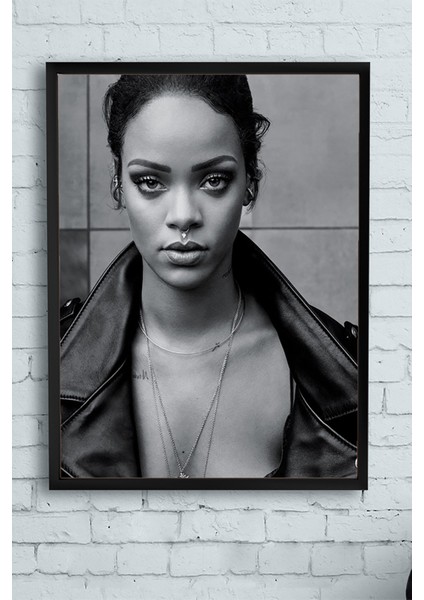 Rihanna Çerçeveli Tablo 2 21 x 30 cm