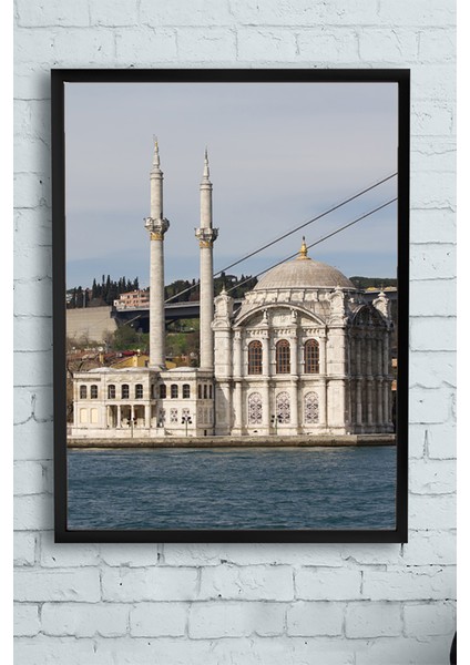 Ortaköy Camii Çerçeveli Tablo 2 40 x 50 cm