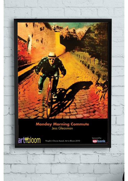 Monday Morning Art Sanatsal Çerçeveli Tablo 21 x 30 cm