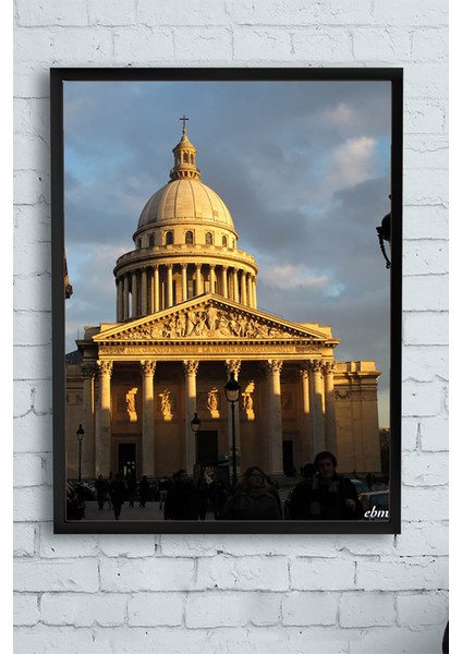 Kilise Kutsal Mekan Çerçeveli Tablo 3 21 x 30 cm