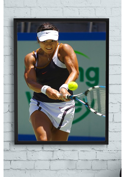 Li Na Çerçeveli Tablo 21 x 30 cm