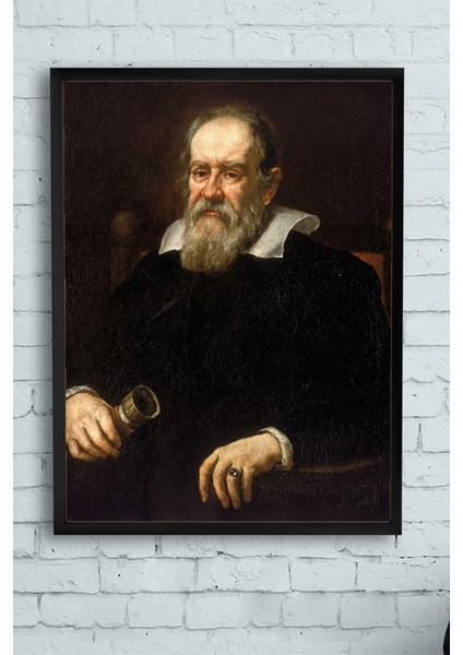 Galileo Galilei Bilimsel Çerçeveli Tablo 2 21 x 30 cm