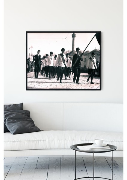 Cumhuriyet Bayramı Nostaljik Çerçeveli Tablo 21 x 30 cm