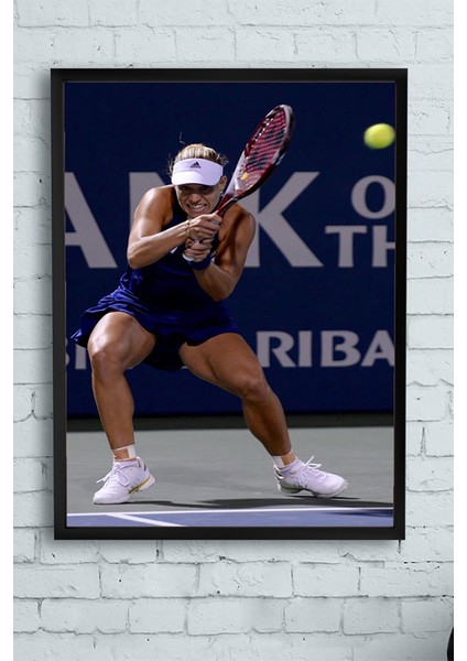 Angelique Kerber Çerçeveli Tablo 3 21 x 30 cm