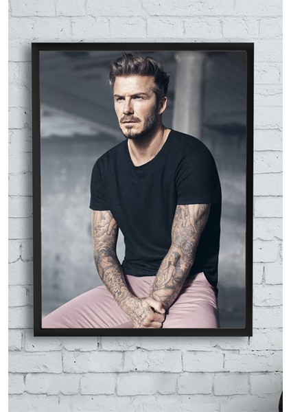 David Beckham Çerçeveli Tablo 2 21 x 30 cm