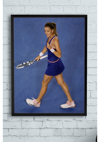 Agnieszka Radwanska Çerçeveli Tablo 21 x 30 cm