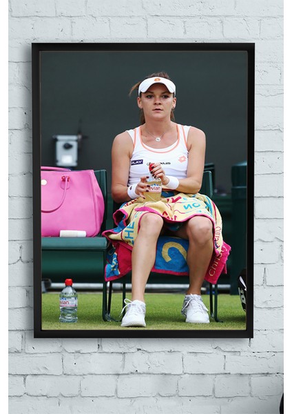 Agnieszka Radwanska Çerçeveli Tablo 2 21 x 30 cm