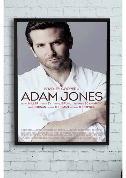Bradley Cooper Çerçeveli Tablo 2 40 x 50 cm