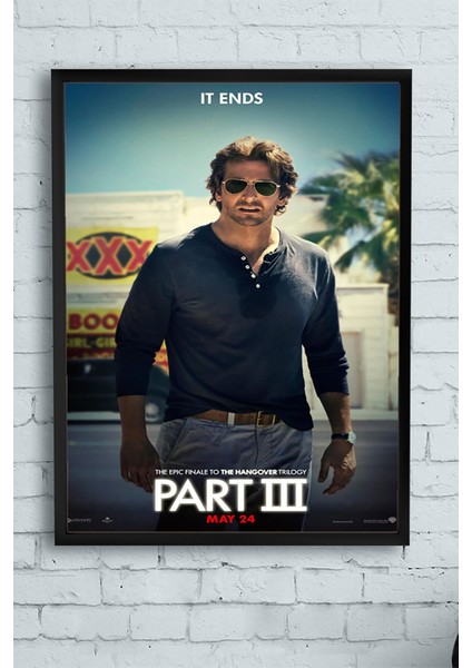 Bradley Cooper The Hangover Çerçeveli Tablo 21 x 30 cm