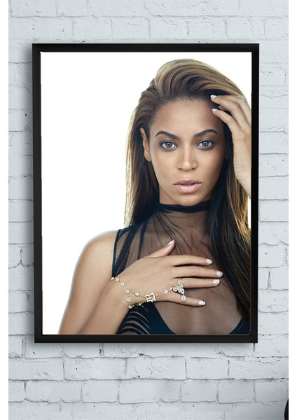 Beyonce Çerçeveli Tablo 2 40 x 50 cm