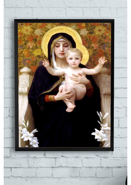 Dini Görsel Çerçeveli Tablo 3 21 x 30 cm