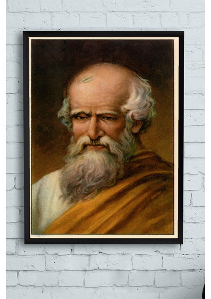 Arşimet Bilimsel Çerçeveli Tablo 21 x 30 cm