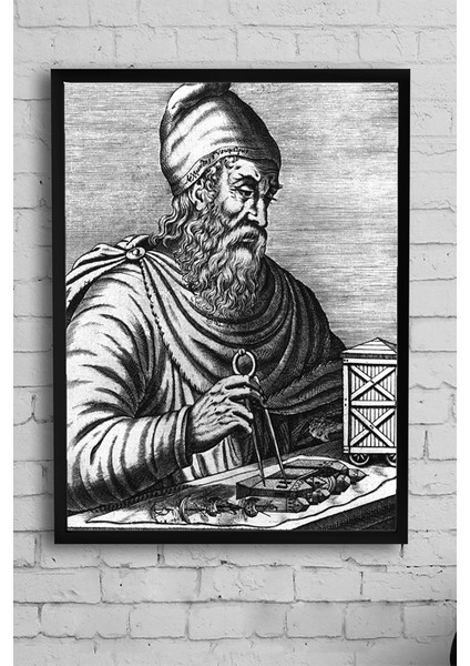 Arşimet Bilimsel Çerçeveli Tablo 2 21 x 30 cm