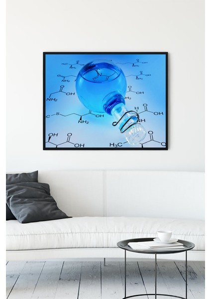 Deney Tüpü Bilimsel Çerçeveli Tablo 21 x 30 cm