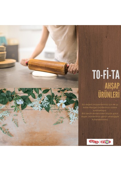 Ahşap Maşa 30 cm