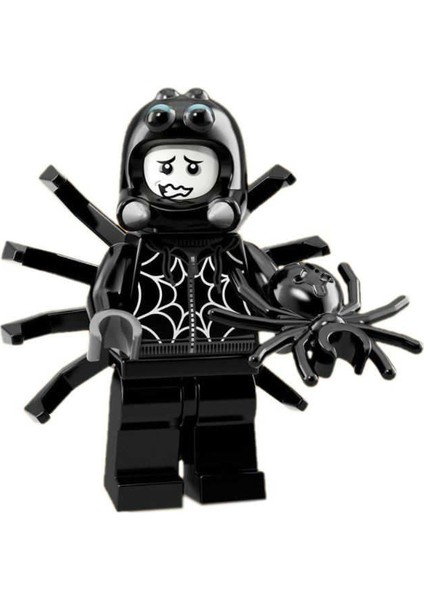 - Spider Suit Boy - Minifigür Series 18: Party 71021 - 9 (Kapalı Paket 1 Adet Minifigür)