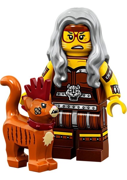 Movie 2 Minifigür 71023 - 6 Sherry Scratchen-Post & Scarfield Minifigür (Kapalı Paket 1 Adet Minifigür)